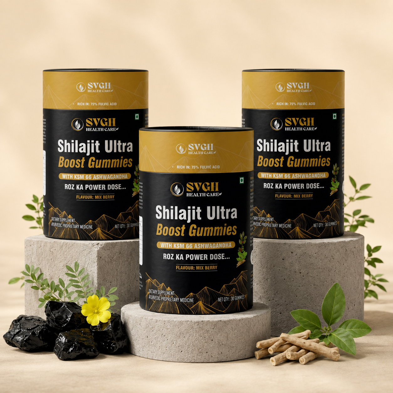 Shilajit Ultra Boost Gummies