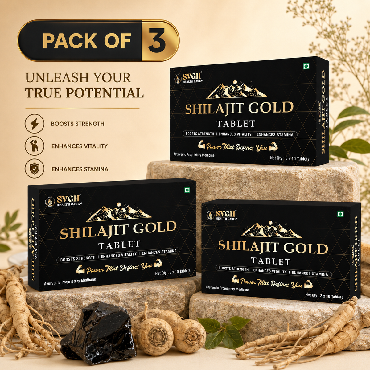 Shilajit Gold Tablet