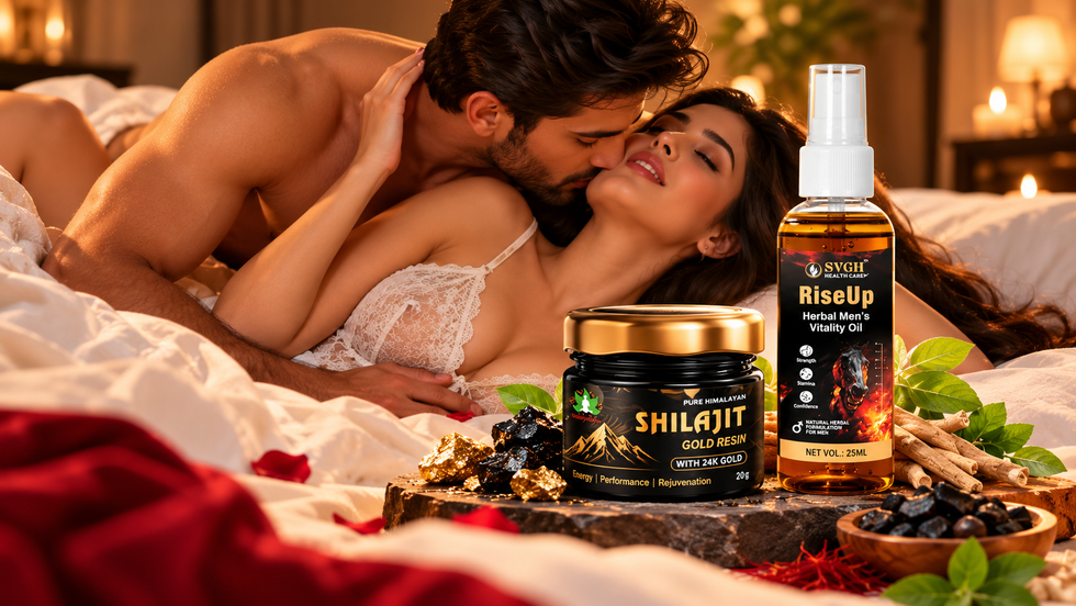 Shilajit Resin &amp; Herbal Vitality Oil: A Complete Technical Guide to Daily Men's Wellness