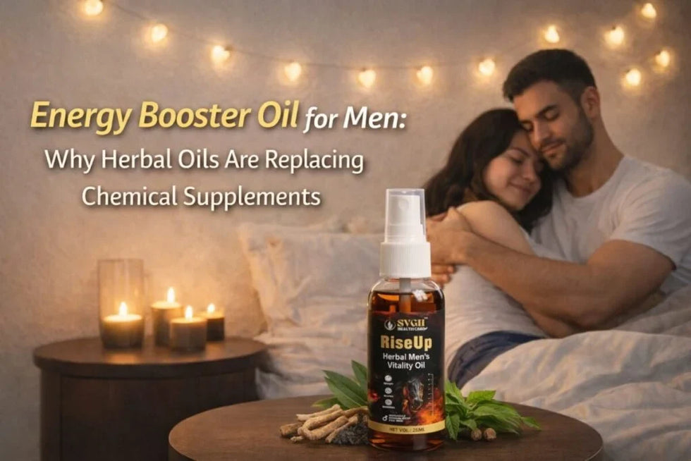 Energy Booster Oil for Men: Seven Natural Benefits