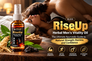 RiseUp Herbal Men’s Vitality Oil: The Ultimate Ayurvedic Guide to Natural Strength, Stamina, and Confidence