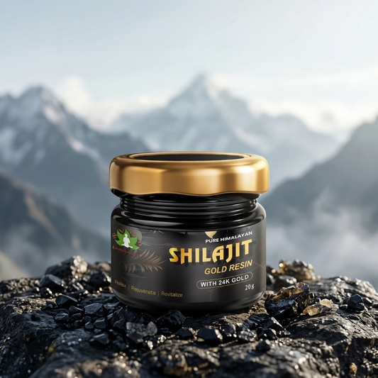 Pure Himalayan Shilajit Gold Resin