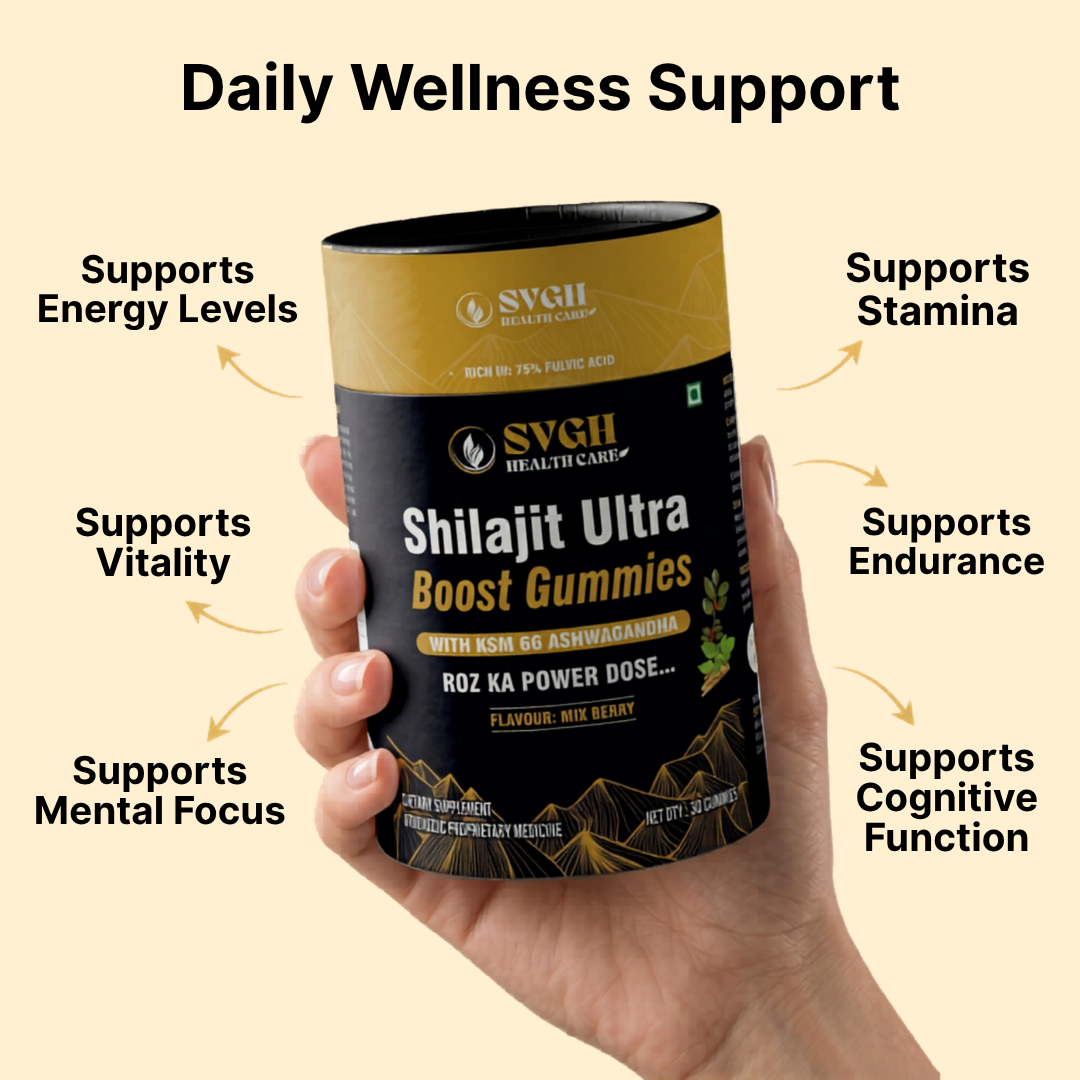 Shilajit Ultra Boost Gummies