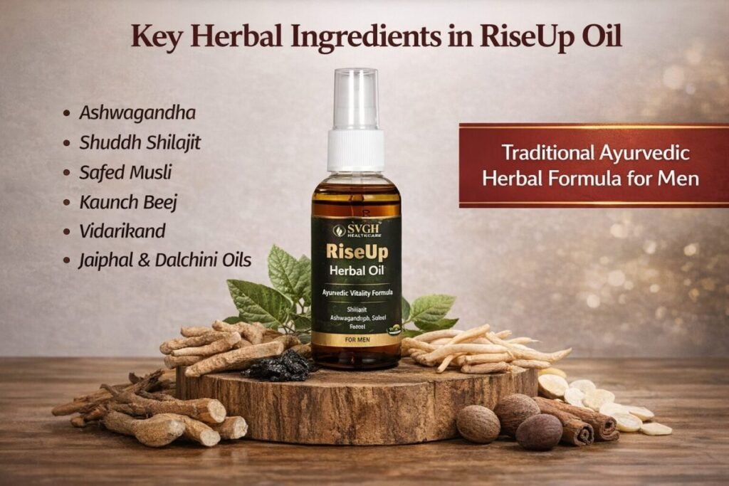 Herbal Massage Oil for Men